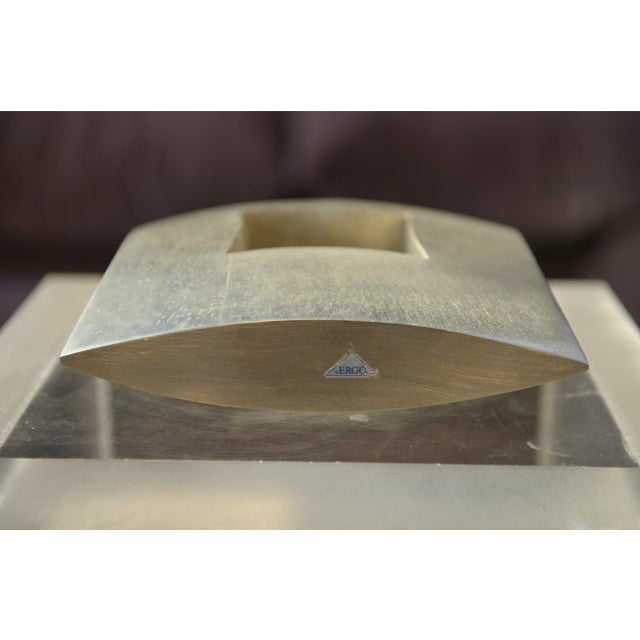 1990s Decorative Metal Vase, 1990s For Sale - Image 5 of 9