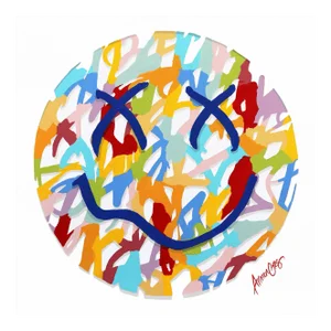 "Happy #5" Original Artwork by Armen Ges