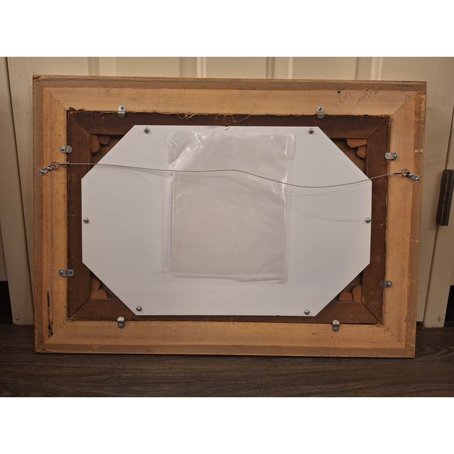 Early 20th Century Frederick John Mulhaupt Winter Scene Landscape Oil Painting For Sale - Image 10 of 11