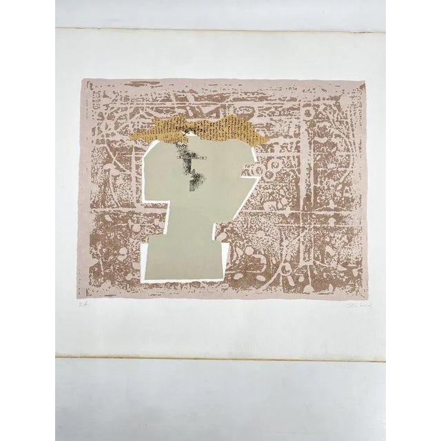 Jean David, Abstract Composition, 1970s, Screenprint For Sale - Image 5 of 9