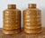 Vintage Glazed Ceramic Ribbed Lidded Urns - A Pair For Sale In West Palm - Image 6 of 12