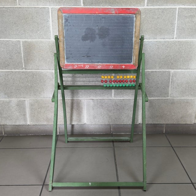 Wooden School Blackboard, 1950s For Sale - Image 3 of 11