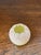 1880s Victorian Miniature Shiny Burmese Uranium Glass Rose Bowl Thomas Webb/ Mt Washington For Sale - Image 4 of 7