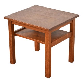 Stickley Brothers Antique Mission Oak Arts & Crafts Occasional Side Table, Circa 1900 For Sale