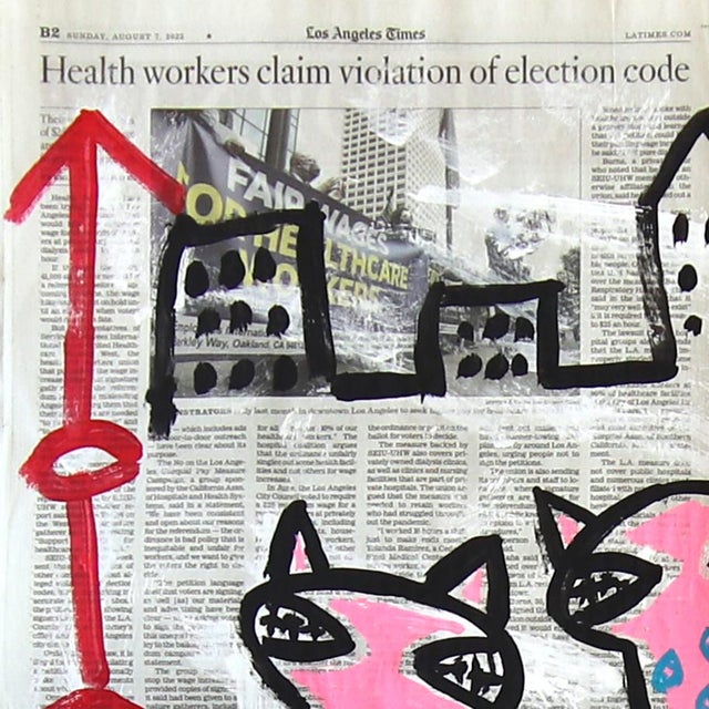 Gary John's pop-street artworks have a whimsical, yet exciting and bold quality inspired by classic cartoon and comic book...