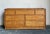 Wood Vintage Boho Dixie Parquet Rattan Dresser For Sale - Image 7 of 9