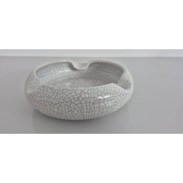 Large Craquele Ceramic Ashtray from Silberdistel, Germany, 1970s For Sale - Image 4 of 11