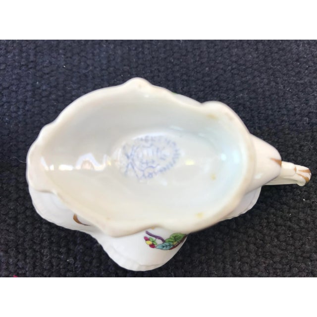 Herend Individual Sauce Boats, Set of 2. For Sale - Image 9 of 9