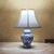 Vintage Blue & White Chinoiserie Ginger Jar Table Lamp – Porcelain Accent Lamp For Sale - Image 14 of 18