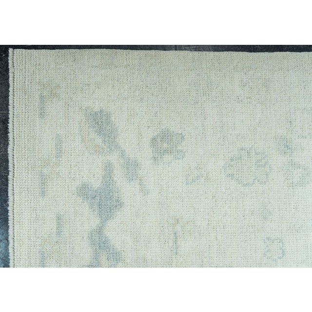 Turkish Oushak Rug 6'1" x 9'2" #19401 For Sale - Image 4 of 8