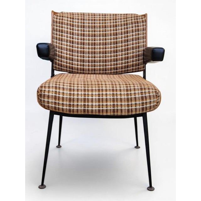Mid-Century Modern Modern Tube Series Model 704 Armchair by Alain Richard for Marcom, 1960s For Sale - Image 3 of 13