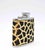 Vintage Liquor Flask realized in England in 1970s. Metal and fabric with leopard motifs. Excellent condition.
