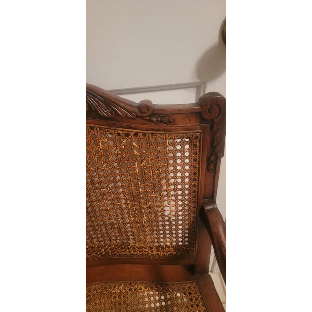 Pair of Antique French Louis XV Style Carved Armchairs For Sale In Cleveland - Image 6 of 18