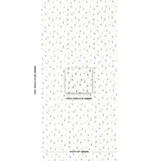 Featuring bowing blossoms and a dotted background, Lolly Floral is a playful small-scale wallpaper with infinite appeal...