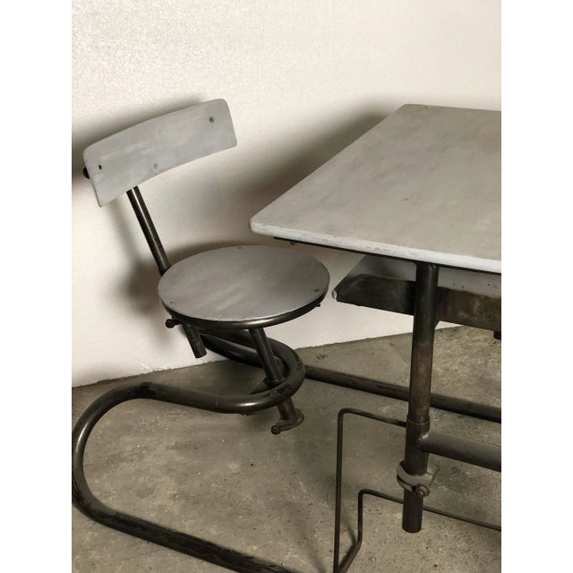 1960s Vintage American School Desk For Sale - Image 5 of 9