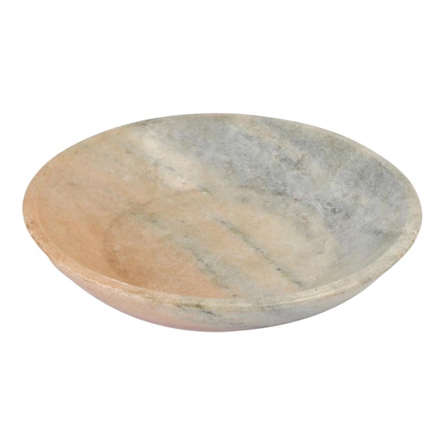 Hand-Made Marble Bowl For Sale