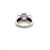 Pink 1980s Gia 2.37 Ct. Unheated Pink Sapphire and Diamond Ring, 14k White Gold, Size 6.25 For Sale - Image 8 of 10