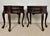 Wood Mid-Century French Louis XV Style Nightstands, 1940, Set of 2 For Sale - Image 7 of 15