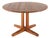 Danish Round Extendable Sindal Dining Table For Sale