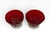 Vintage Seneca Glass Driftwood Casual Pattern 3” Ruby Red Champagne Coupes Tall Footed Sherbets - A Pair For Sale - Image 11 of 12