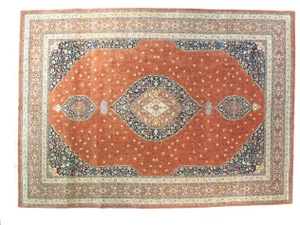 1980s Tabriz Rug - 11'5" X 8'2"
