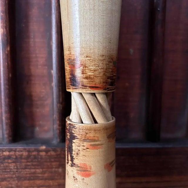 Mid-Century Modern Vintage Creative Kokeshi by Ryoichi, Japan, 1970s For Sale - Image 3 of 9