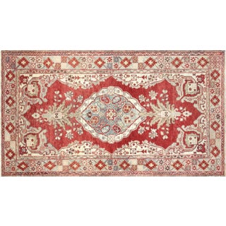 1960s Turkish Oushak Rug For Sale