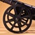 Vintage Style Cast Iron Cannon Model Decorative Sculpture For Sale In Los Angeles - Image 6 of 9