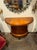 Traditional Fine Quality Italian Walnut Demi-Lune Side Table For Sale - Image 3 of 6