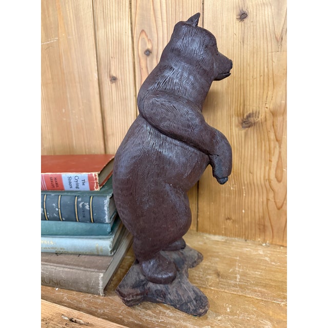 1920s Folk Art Bear Carving For Sale - Image 12 of 12