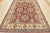 This traditional tribal geometric Caucasian Kazak rug is hand-knotted with an all-wool pile on a cotton foundation. This...