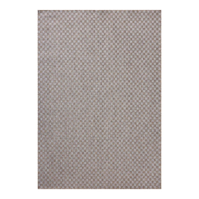 Amber Lewis x Loloi Topanga Natural / Silver 7'-10" x 10' Area Rug For Sale