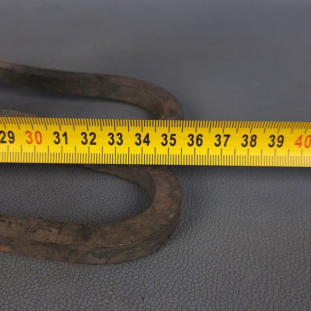 Wrought Iron Horse Hook Medieval Griffin Siena Sculpture by Simon Saronni For Sale - Image 14 of 16