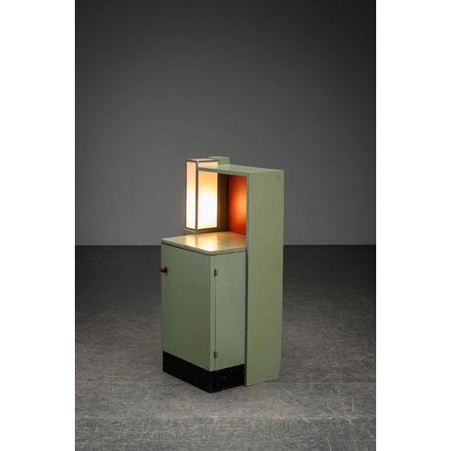 Modernist Cabinet with Lamp, 1920s For Sale - Image 15 of 18