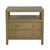 Spritely Home Accent Furniture Nora 28 in. W Rectangular 2 Drawer Wide Nightstand with Open Shelf, Light Oak For Sale - Image 4 of 12