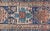 Textile Colorful Persian Antique Karajeh Runner in Blue and Brown For Sale - Image 7 of 13