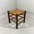 Oak Stool with Rush Seat, 1950s-1960s For Sale - Image 10 of 10