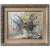 1950s Floral Painting Oil On Canvas For Sale In New York - Image 6 of 6