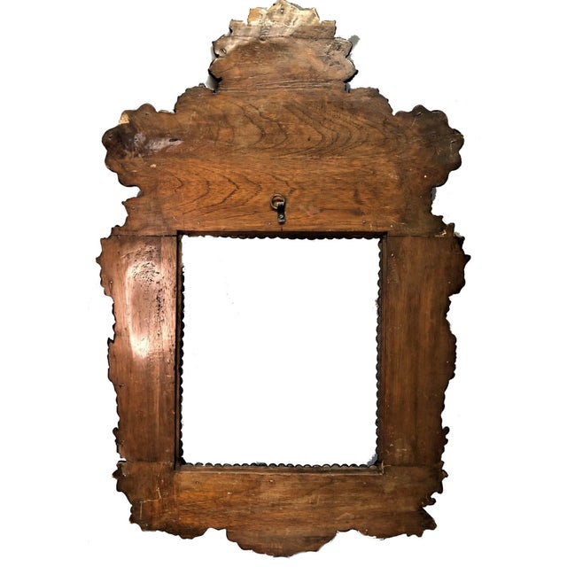 Silver Spanish Baroque Repoussé Silver Mirror/Picture Frame, XVII C. For Sale - Image 8 of 8