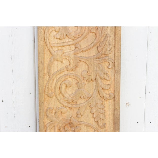 Reclaimed Wood French Colonial Carving For Sale In Los Angeles - Image 6 of 11