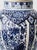 Delft Blue Ceramic Table Lamps with Persimmon Silk Shades from Boch Frères, 1960s, Set of 2 For Sale - Image 6 of 18