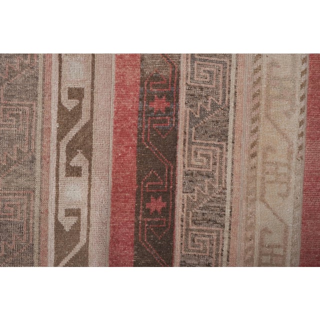 Vintage Patchwork Turkish Runner Rug - Stair Carpet For Sale In Philadelphia - Image 6 of 13