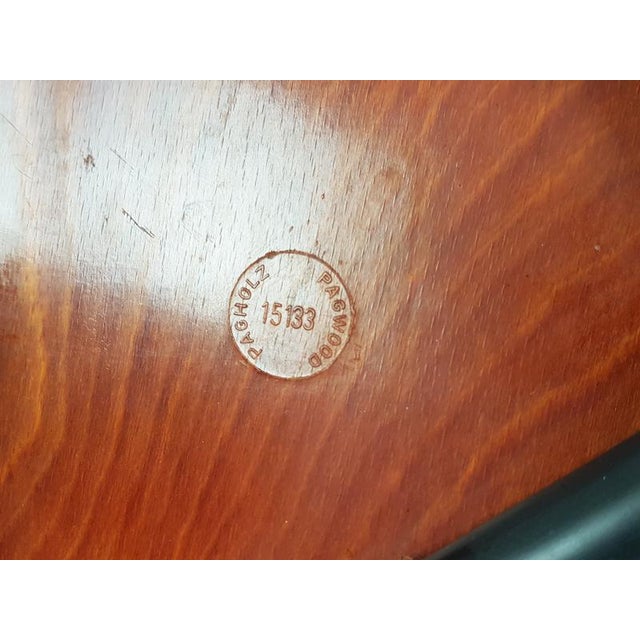 Dining Chairs in Black Metal and Pagwood from Pagholz Flötotto, 1960s, Set of 4 For Sale - Image 11 of 17