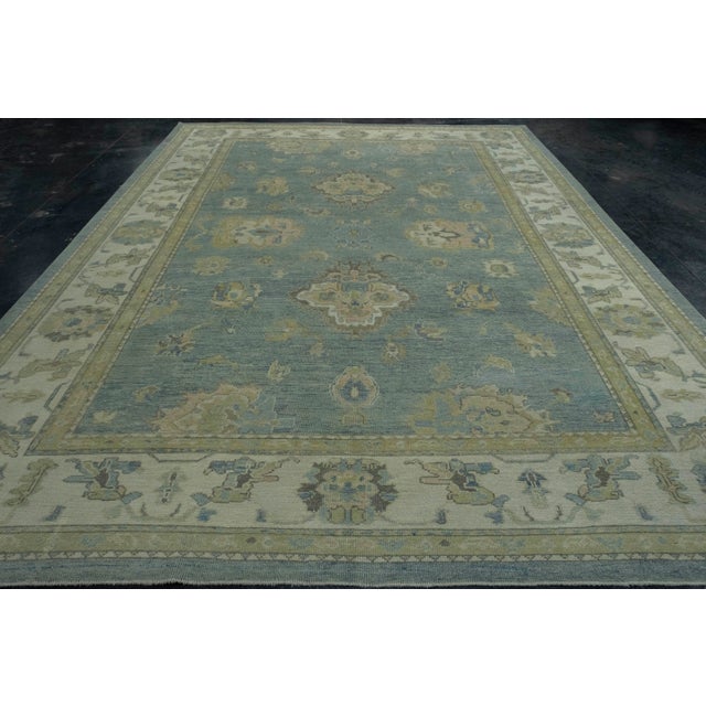 Turkish Oushak Rug 10'2" x 13'10" #18601 Explore a curated collection of hallway runners, wool rugs, and handmade...