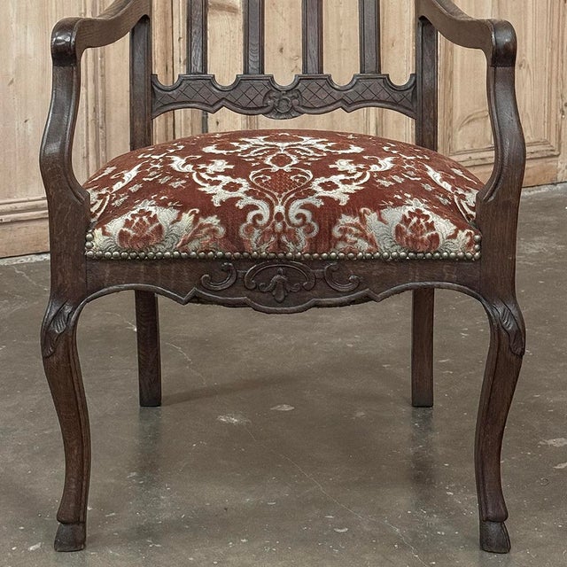 Set of 10 Antique Liegoise Dining Chairs Includes 2 Armchairs For Sale - Image 14 of 16