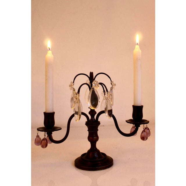 Girandole Candelabras, 1890s, Set of 2 For Sale - Image 3 of 8