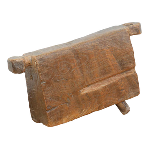 Rustic Handcarved Wooden Livestock Bell