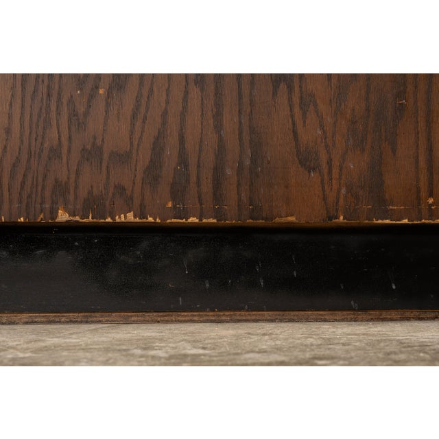 Vintage 60-Drawer Walnut Card Catalog For Sale - Image 11 of 13