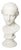Marble Bust of a Woman, 1800s For Sale