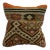 Vintage Turkish Multicolor Kilim Pillow Cover For Sale